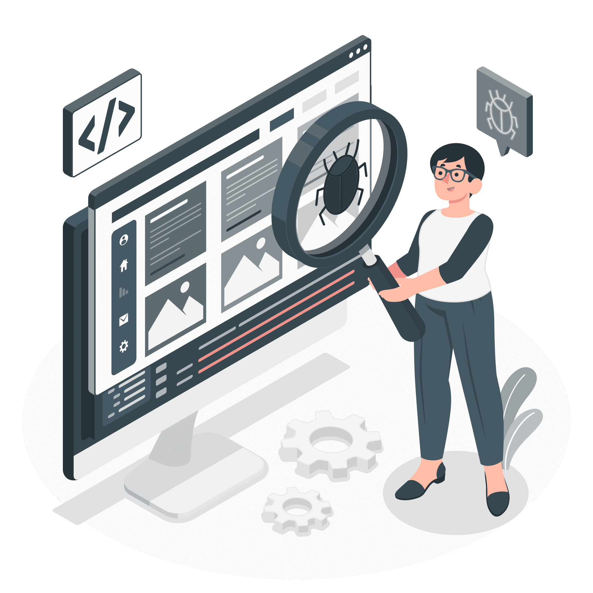 Technical Blog template preview
